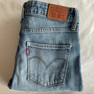 Levi Strauss 721 High Rise Skinny Jeans – Women's 25Wx29L | Excellent Condition